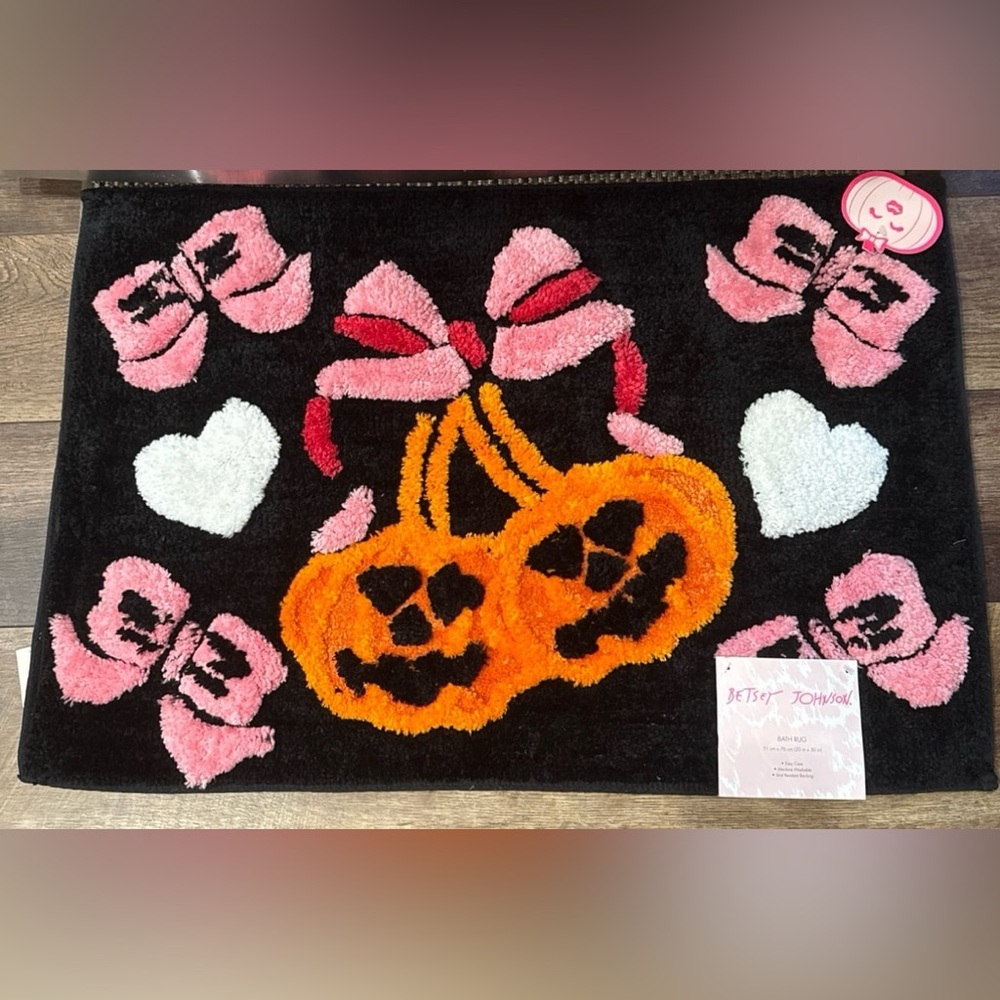 Betsey Johnson Halloween Bath Rug